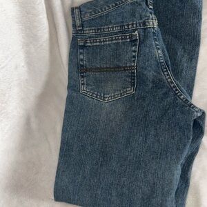 Boys wranglers 20x Blue Denim Jeans size 16 regular with adjustable waist